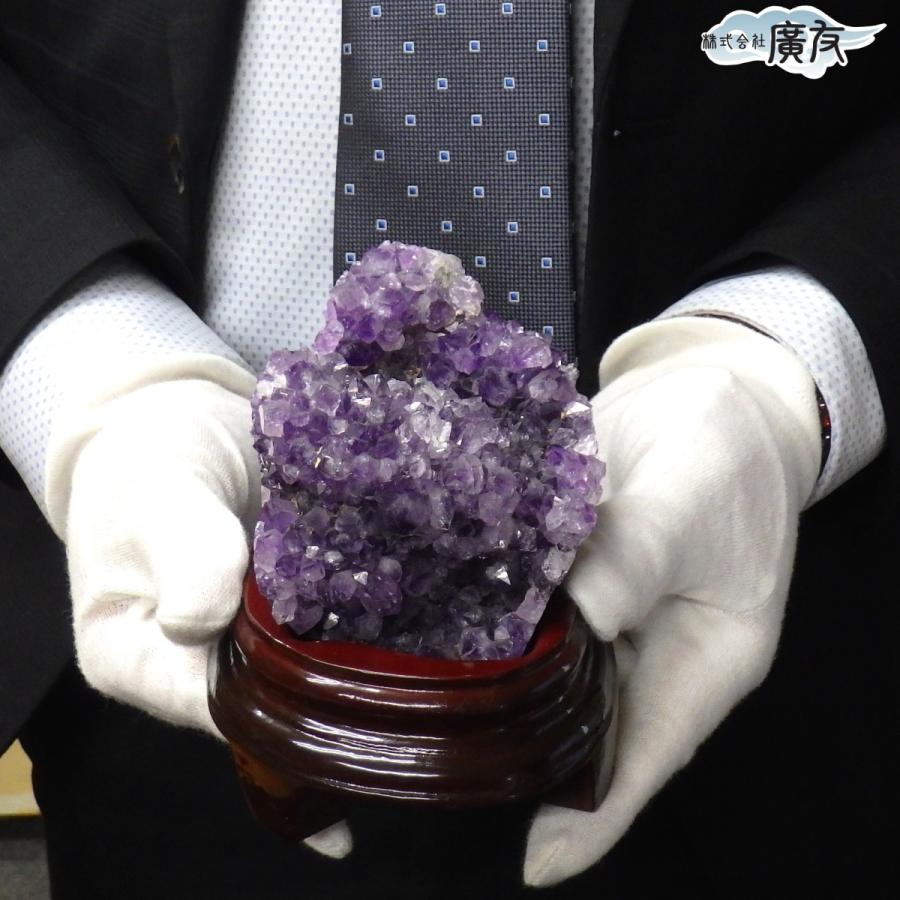 開運 アメジスト クラスター パワーストーン 天然石 紫水晶 原石 置物