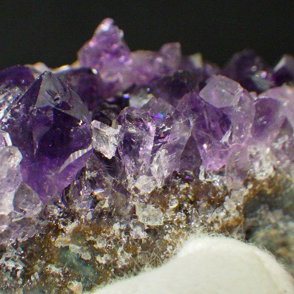 ✨ 465g アメジストクラスター 原石 天然石 紫水晶 置物 パワーストーン 開運 アメジスト クラスター パワーストーン 天然石 紫水晶 原石 置物