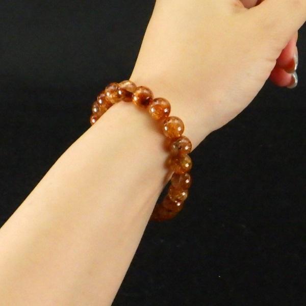 開運 ブロンズルチルクォーツ ルチル ブレスレット 天然石 通販 信頼