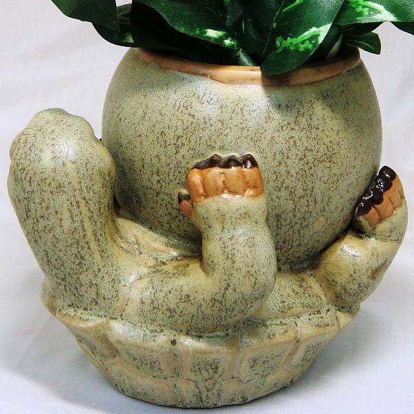陶芸　置き物 シーサー 置物 おきもの 特大 高さ22cm ゴス 琉球焼 朝日陶器