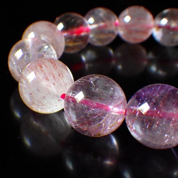 開運 エレスチャルクォーツ ブレスレット エレスチャル水晶
