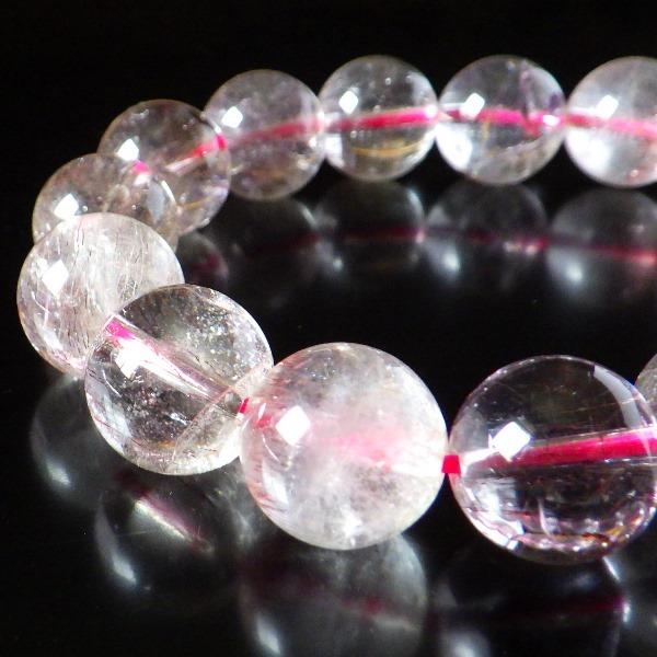 開運 エレスチャルクォーツ ブレスレット エレスチャル水晶