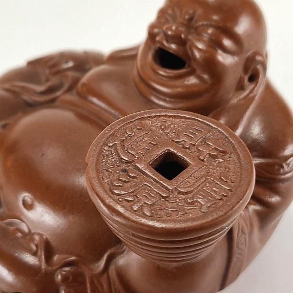 開運 布袋様 置物 香炉 陶器 ご利益 布袋さん 七福神 宜興 おしゃれ