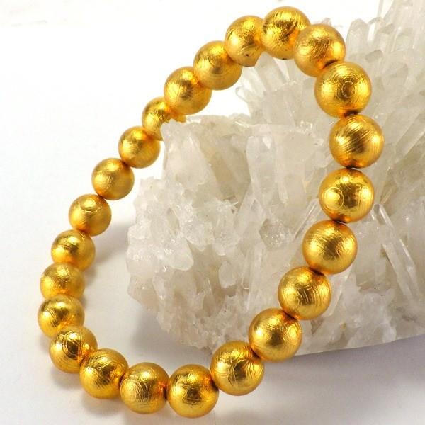 レ*マ様 キベオンブレスレット オーナー秘蔵] ギベオン ブレスレット 20mm玉 #U0036