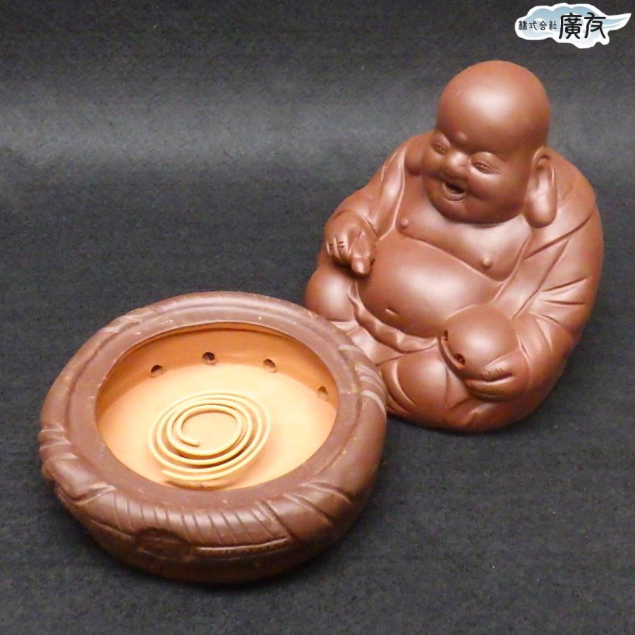 開運 布袋様 置物 香炉 陶器 ご利益 布袋さん 七福神 宜興 開運 布袋様 置物 香炉 陶器 ご利益 布袋さん 七福神 宜興