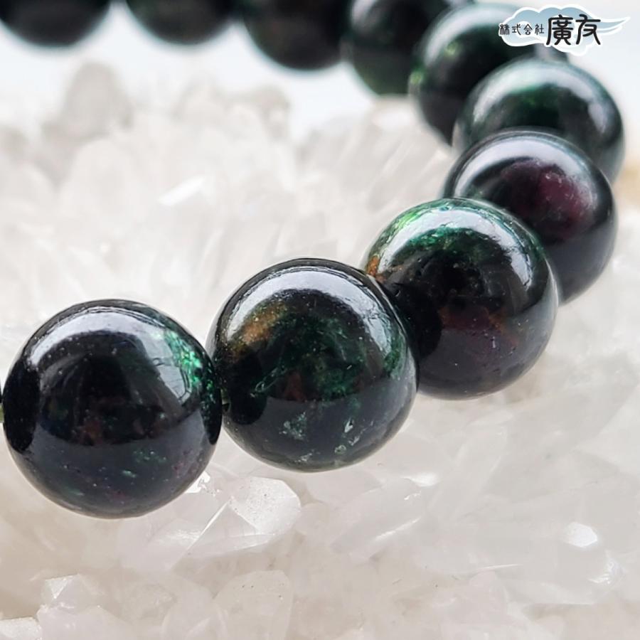 開運 グリーンマイカ ブレスレット マイカ 雲母 グリーン 緑 緑色の石