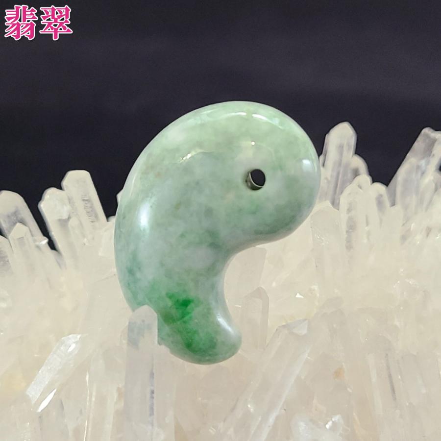 翡翠勾玉 パワーストーン置物 開運 ヒスイ 翡翠 勾玉 天然石 30mm お守り 5月誕生石 パワーストーン
