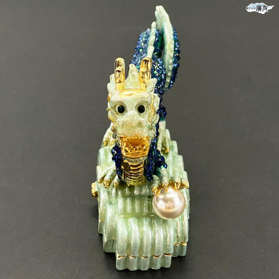 開運 龍の置物 龍 置物 風水 玄関 金 風水グッズ 五本爪 金龍 ライン