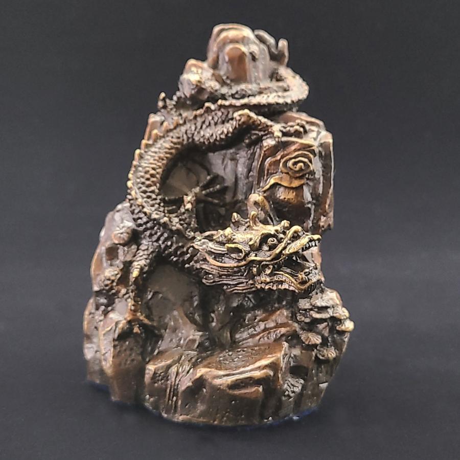 銅製麒麟香炉ドラゴン龍銅製置物