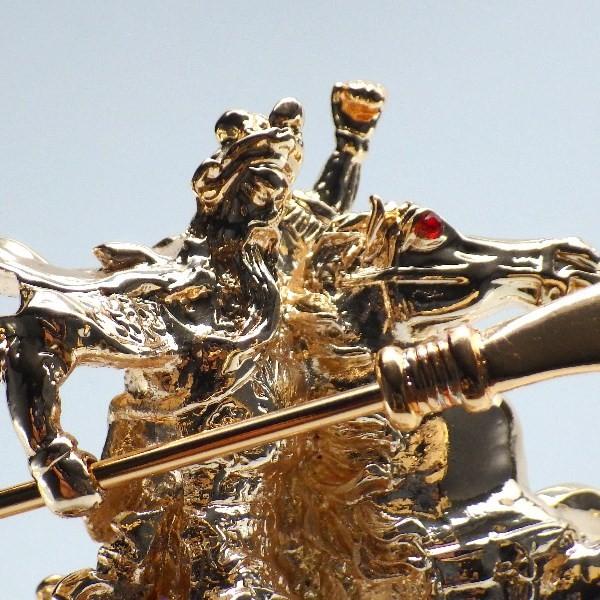 風水 関羽 立像 金属製 財運の神様 縁起物 置物 超希少アイテム img-husui-157.jpg