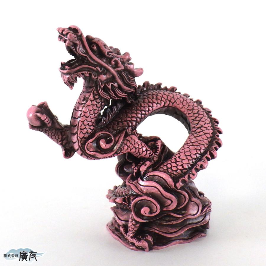 龍の置物 風水 玄関 干支 4本爪 桃色 龍 昇り龍 かわいい ピンク 龍の置物 風水 玄関 干支 4本爪 桃色 龍 昇り龍 かわいい ピンク