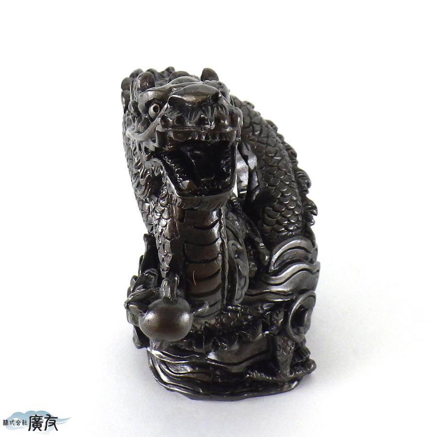 龍の置物 風水 玄関 干支 4本爪 龍 昇り龍 かわいい 黒龍 置物 開運 金