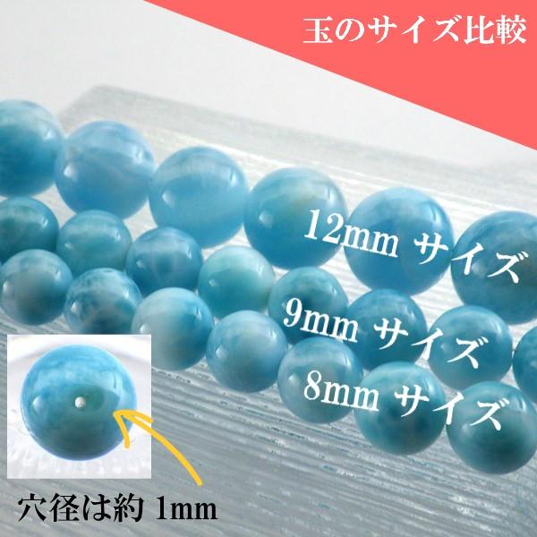 開運 パワーストーン ラリマー 天然石 バラ売り 一粒売り 丸玉