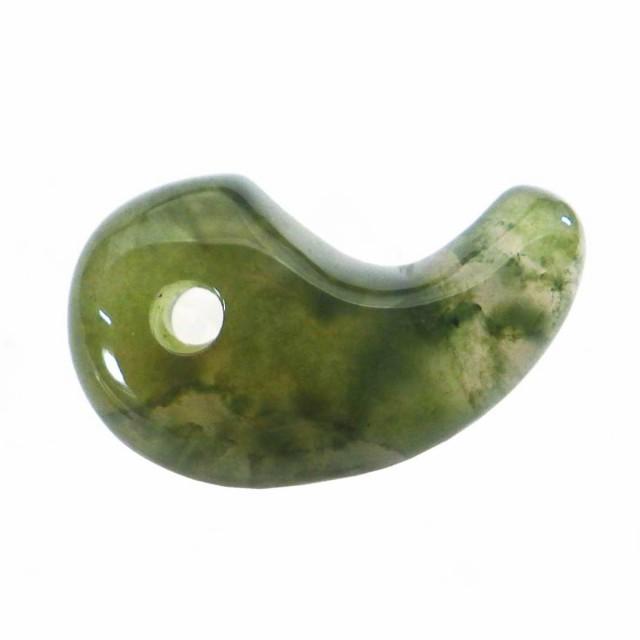 インディアンアゲート 勾玉 メノウ 瑪瑙 石 お守り 天然石