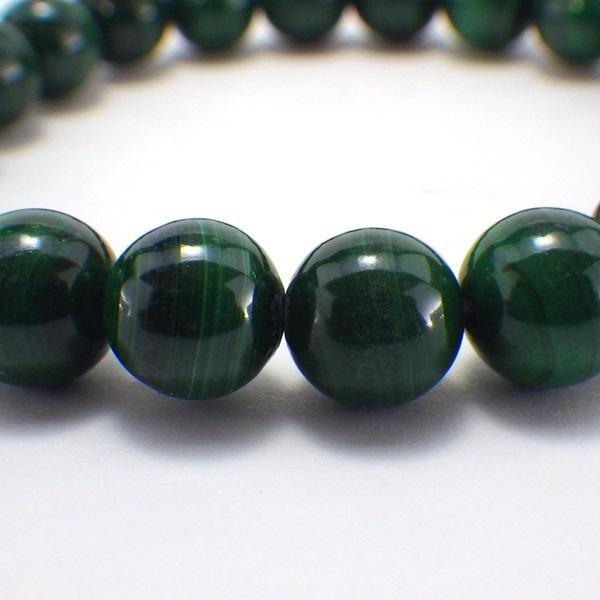 開運 マラカイト 緑の石 緑色 石 ブレスレット パワーストーン メンズ