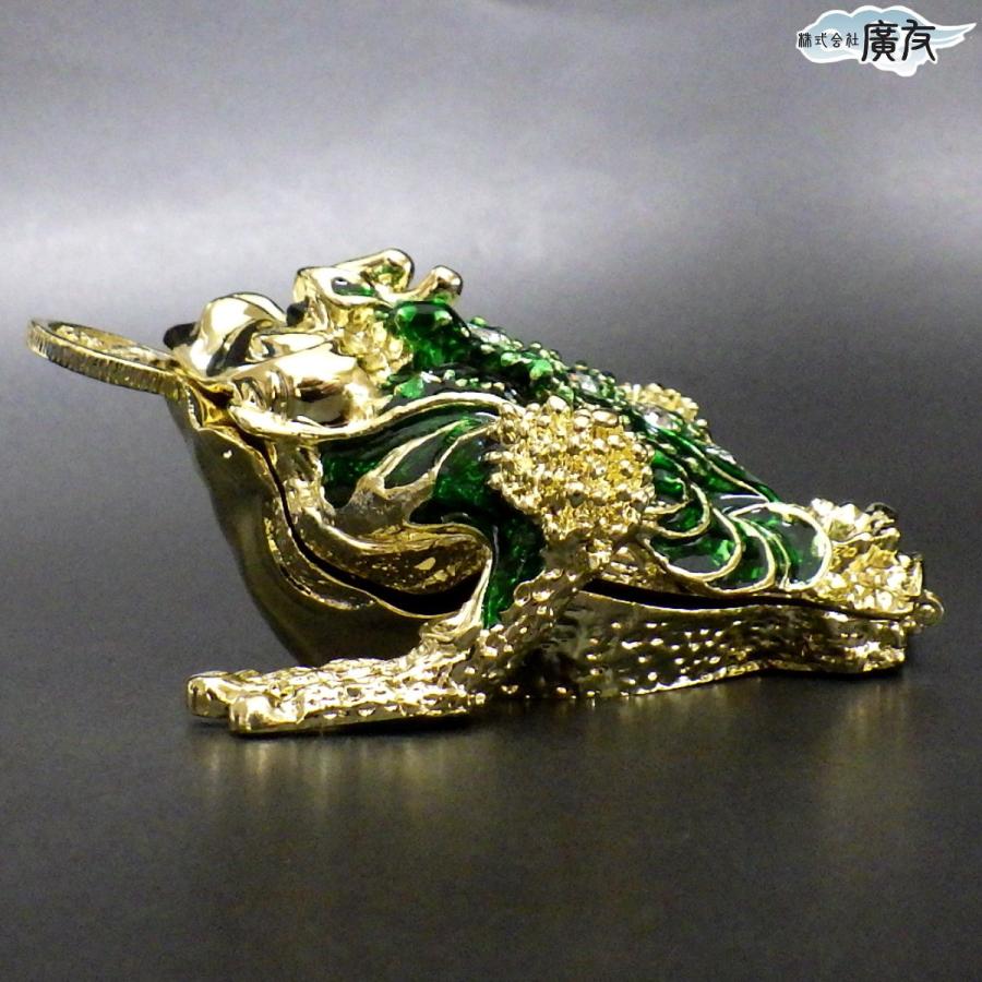 開運 三本足 カエル 置物 風水 玄関 縁起 かわいい 三脚蟾蜍