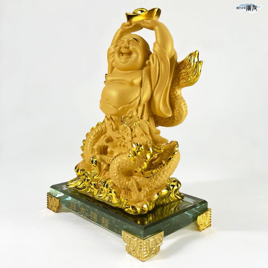 布袋様 置物 銅像風 縁起物 七福神 布袋様 置物 布袋さん 七福神 ご利益 金運 縁起 布袋様の置物 布袋像
