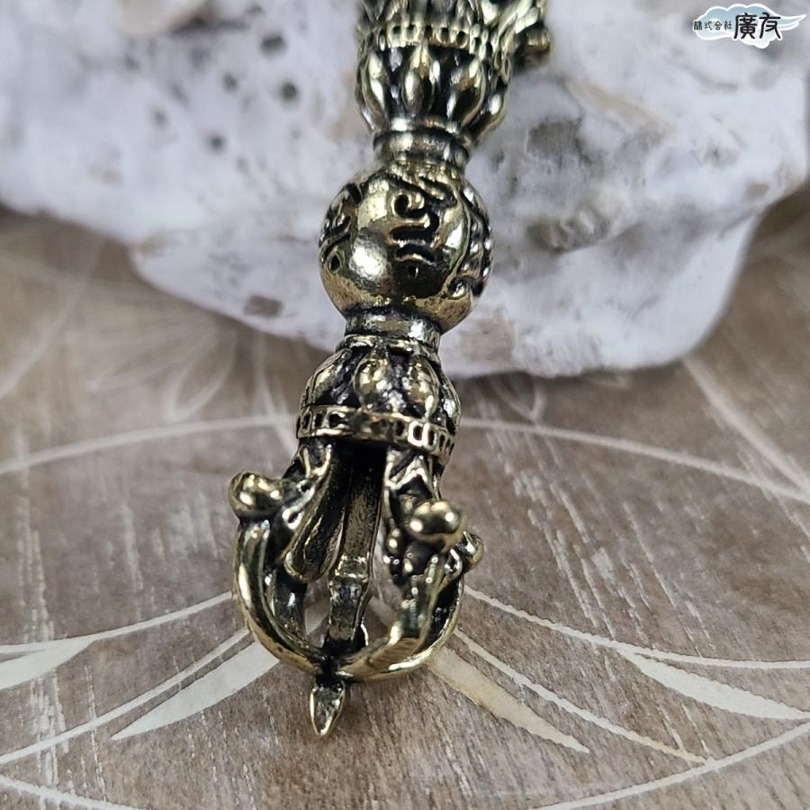 修縁堂】金剛鈴 密教法具 バジュラ希少vajra 密教法具古美術品 修縁堂