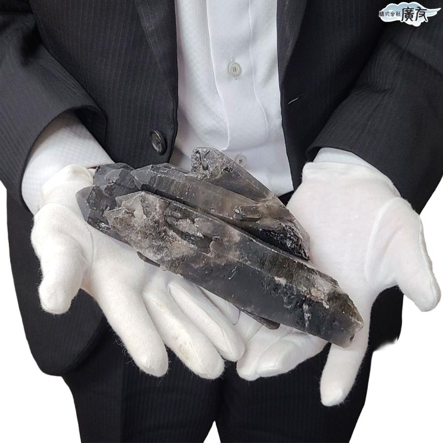開運 モリオン 黒水晶 原石 魔除け パワーストーン 天然石 置物 信頼