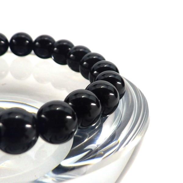 開運 モリオン ブレスレット 黒水晶 浄化 パワーストーン メンズ
