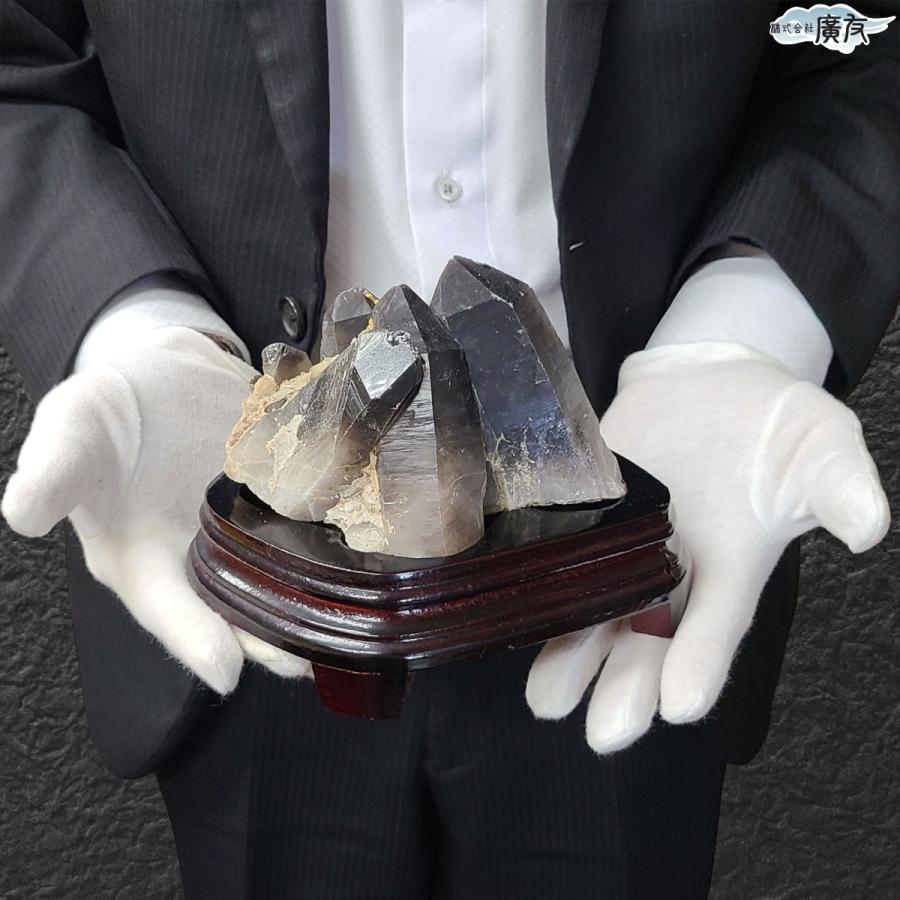 開運 モリオン 黒水晶 原石 魔除け パワーストーン 天然石 置物 信頼