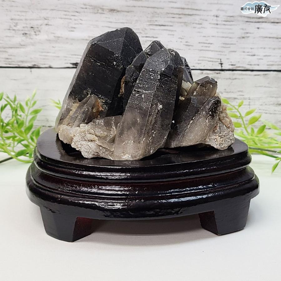 開運 モリオン 黒水晶 原石 魔除け パワーストーン 天然石 置物 信頼