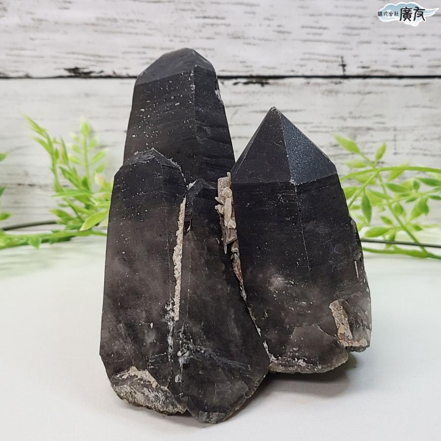 コンゴ産 モリオン クラスター 原石 天然石 魔除け 黒水晶 開運 モリオン 黒水晶 原石 魔除け パワーストーン 天然石 置物 信頼