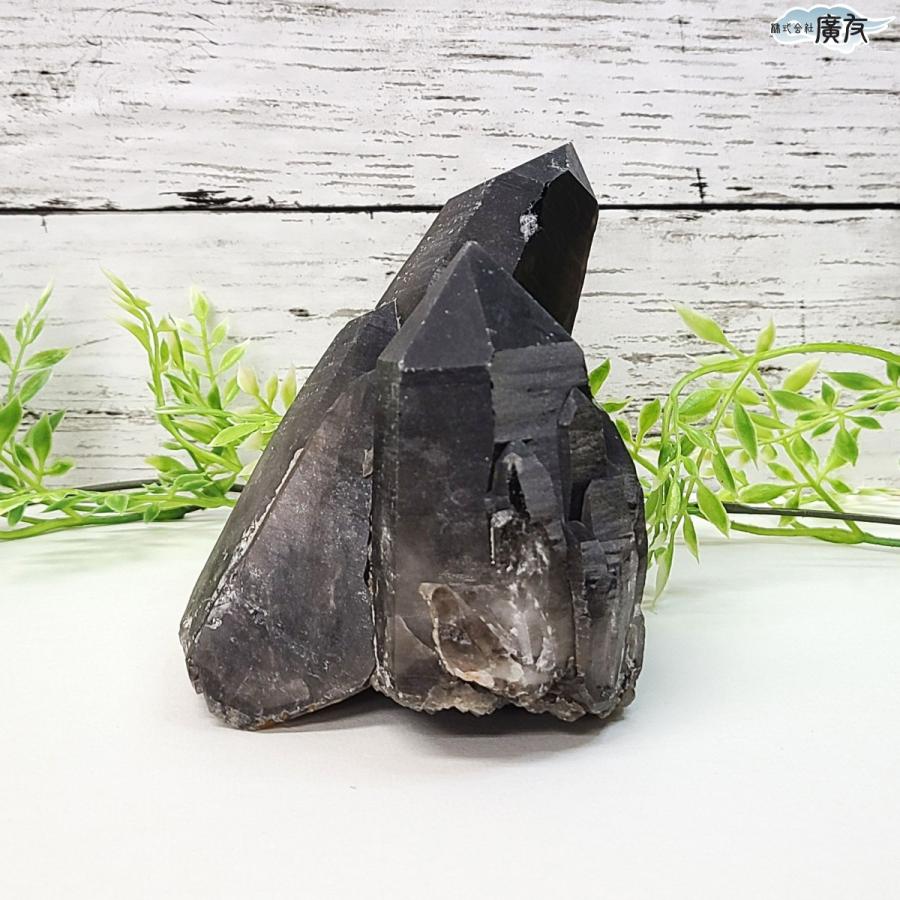 希少価値.最強魔除.黒水晶原石４kg(購入者特典有り) 開運 モリオン 黒水晶 原石 魔除け パワーストーン 天然石 置物 信頼