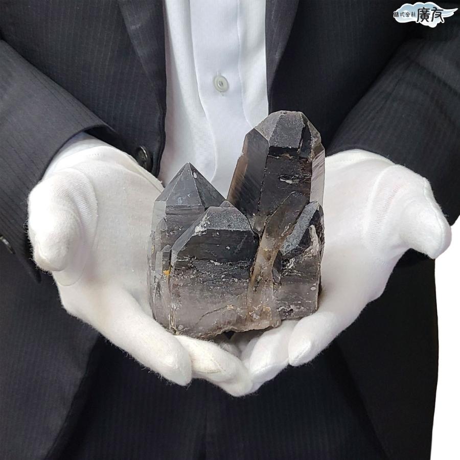 開運 モリオン 黒水晶 原石 魔除け パワーストーン 天然石 置物 信頼