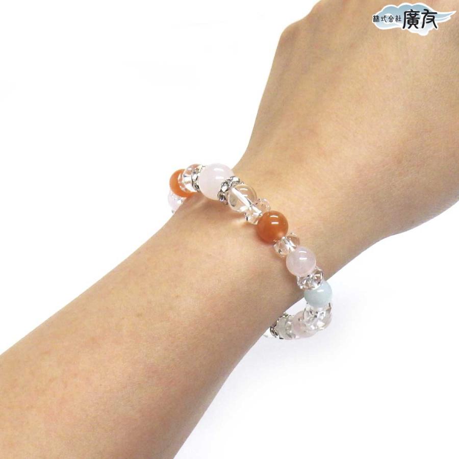 ローズクォーツ ブレスレット 恋愛運 パワーストーン 風水 お守り