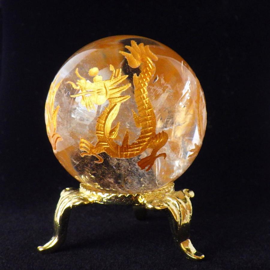 開運 四神獣 水晶玉 水晶 丸玉 置物 風水 四神 パワーストーン