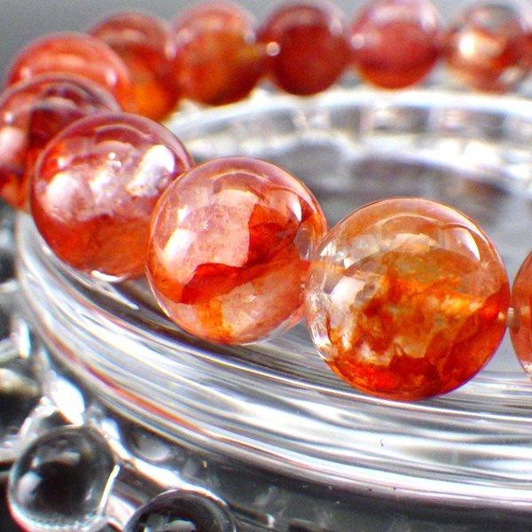 開運 ライモナイトインクォーツ パワーストーン ブレスレット メンズ