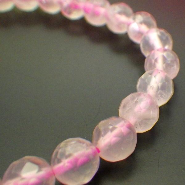 ★限定NEW★恋愛運UP☆愛の石♡【ローズクォーツ6面カットペンデュラム】❤ ☆限定NEW☆恋愛運UP☆愛の石♡【ローズクォーツ6面カットペンデュラム