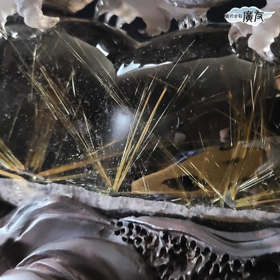 開運 龍の置物 龍 水晶 4本爪 辰 竜 置物 龍彫刻 風水 玄関
