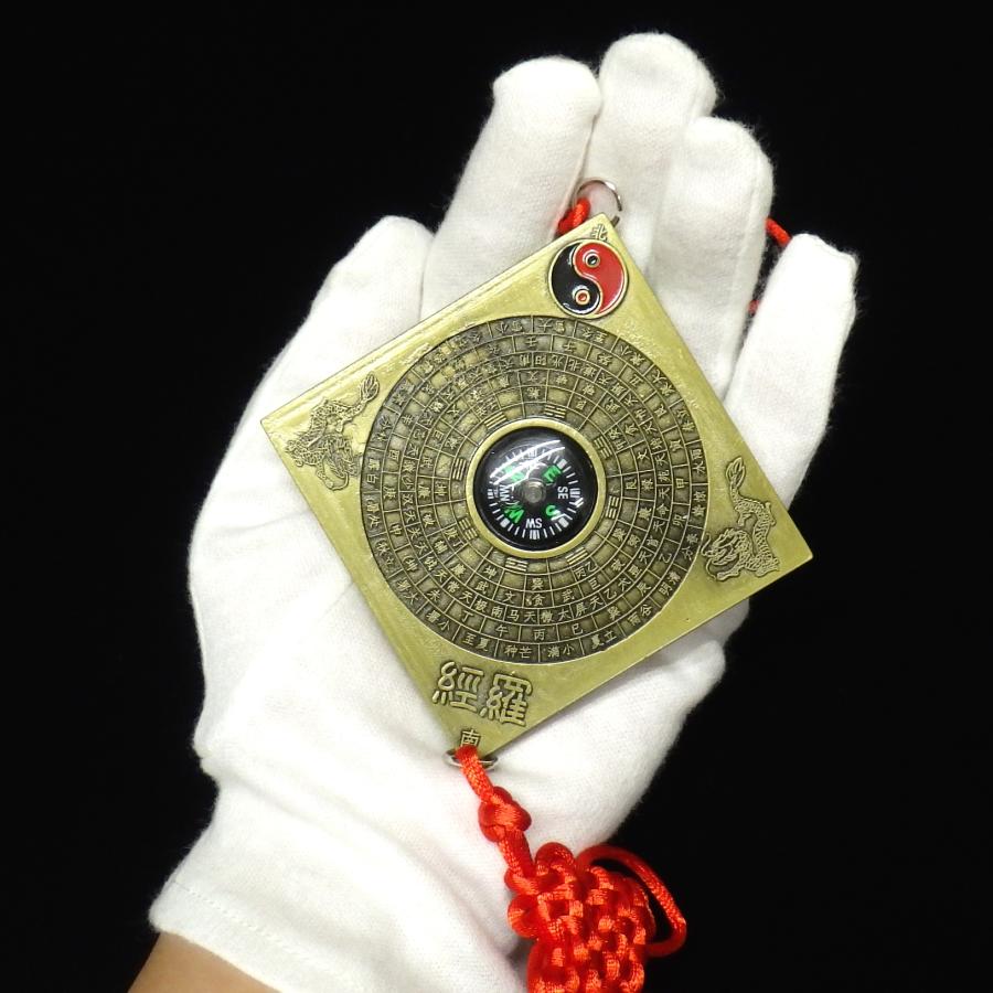 開運 風水 羅盤 置物 方角 羅針盤 吉凶方位 中国結び 中国結び飾り