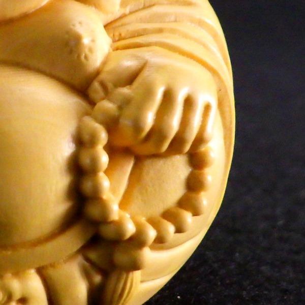 布袋様 置物 布袋さん 七福神 木製 ご利益 金運 縁起 布袋様の