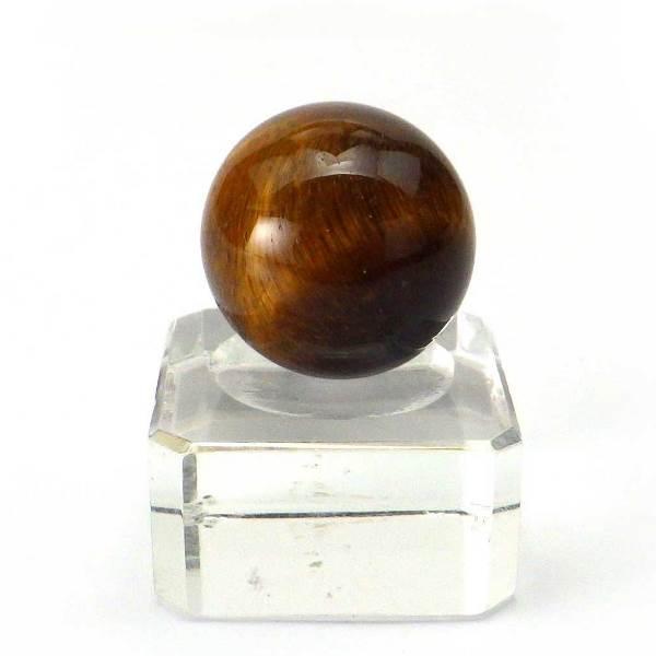 タイガーアイ 原石 虎目石 丸玉 パワーストーン 天然石 置物 金運  