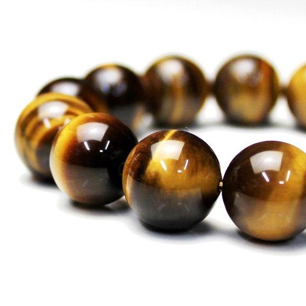 8 大黒様（大）タイガーアイ　虎目石　金運　財運　七福神　天然石　縁起物　風水 開運 タイガーアイ 虎目石 ブレスレット 石 パワーストーン