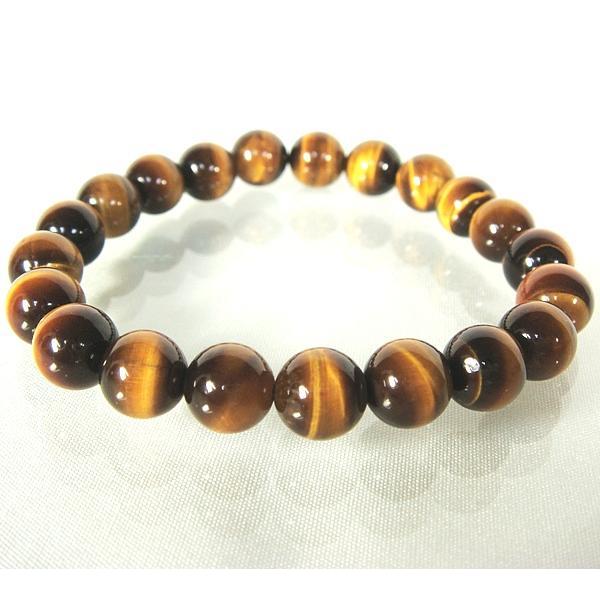 開運 タイガーアイ 虎目石 ブレスレット 石 パワーストーン