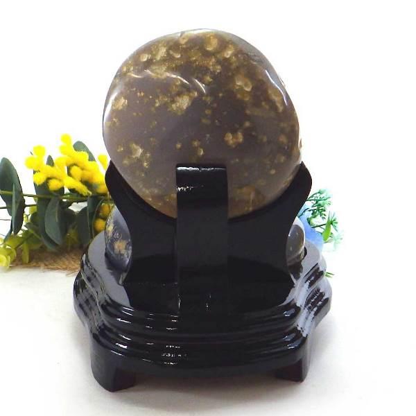 トレジャーメノウ 龍穴 メノウ石 原石 メノウ原石 パワーストーン 天然石 置物 金運アップ グッズ 開運グッズ 風水 ( 現物販売 トレジャーメノウ 1245g台付 ) |  | 04