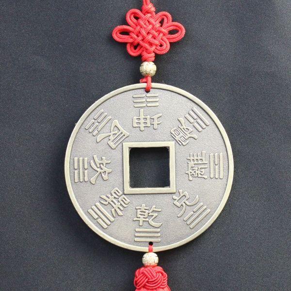 開運 風水古銭 古銭 風水 置物 中国結び 中国結び飾り 縁起物 飾り 金