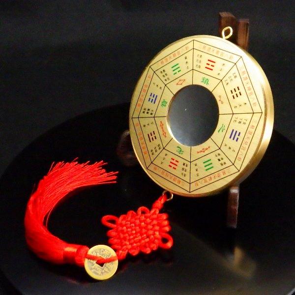 開運 風水 鏡 八卦鏡 魔除け 玄関 置物 八卦 壁掛け 魔除けグッズ 風水