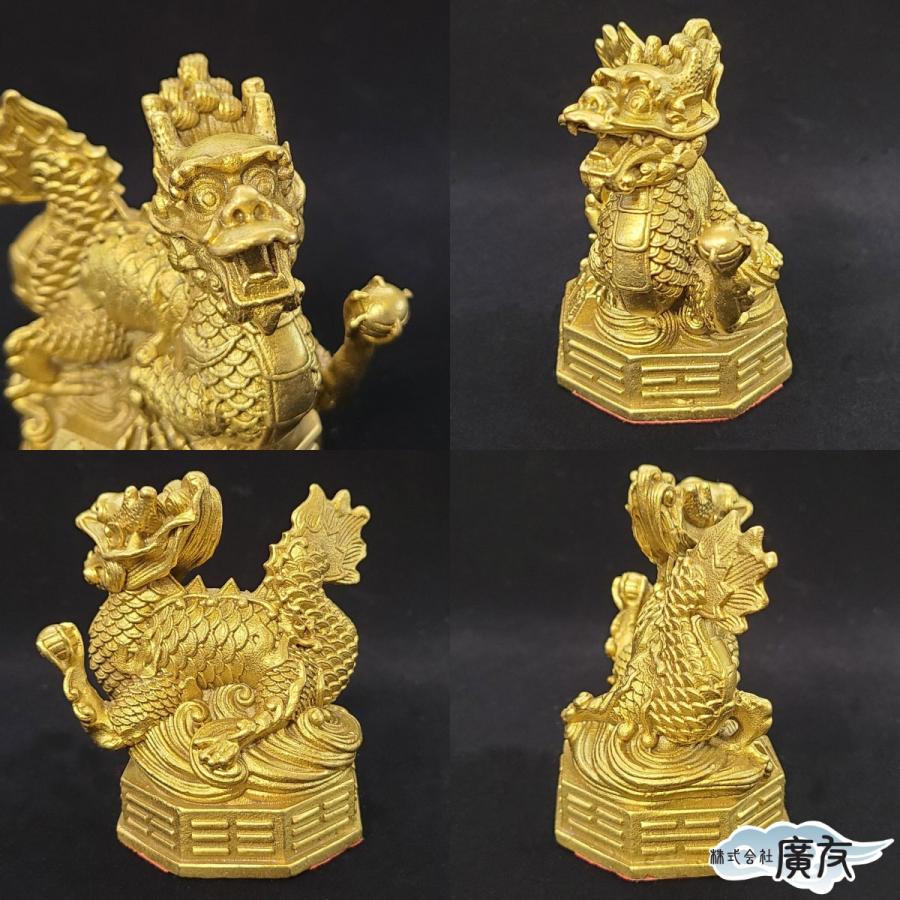 銅製　4個セット　風水　四神獣 青龍 朱雀 白虎 玄武 置物 小サイズ 開運 四神獣 風水 白虎 青龍 置物 玄武 朱雀 風水グッズ 開運