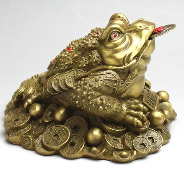 開運 三脚蛙 三本足 カエル 置物 真鍮 風水 玄関 縁起 金色 開運 三脚蛙 三本足 カエル 置物 真鍮 風水 玄関 縁起 金色