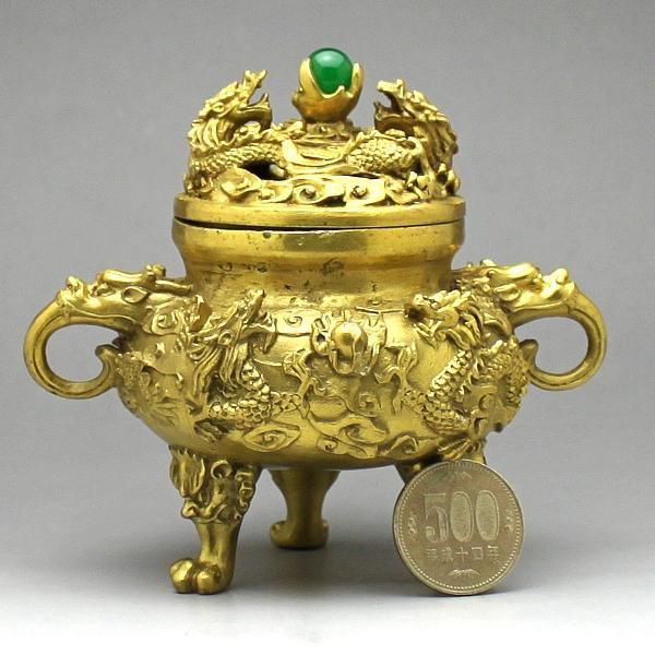 香炉　宝船 龍 銅 彫刻 置物 金運 開運 風水 骨董 インテリア　アンティーク 香炉 宝船 龍 銅 彫刻 置物 金運 開運 風水 骨董 インテリア
