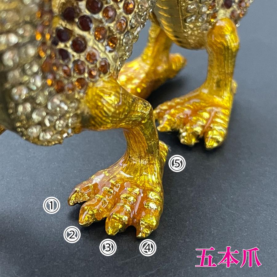 開運 龍の置物 龍 置物 風水 玄関 金 風水グッズ 五本爪 金龍 開運