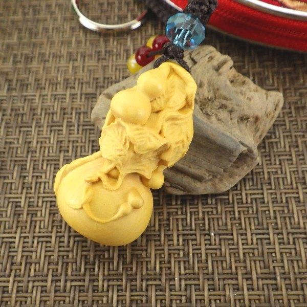 根付 木彫り 瓢箪 ひょうたん 風水 風水グッズ 開運祈願 金運祈願 2026