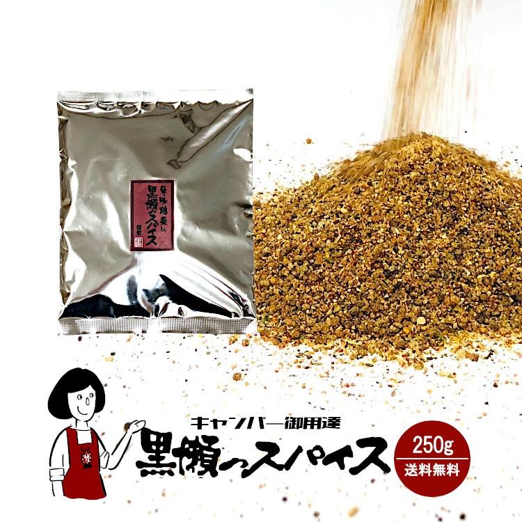 ランキング上位のプレゼント 黒瀬のスパイス 250g 詰替え用 黒瀬のスパイス✦アウトドア・バーベキューにも!手軽に絶品の味