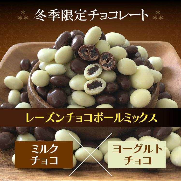 ＼芳醇／レーズンチョコボールミックス［チョコ＆ヨーグルト］500g×3（計1.5kg） 芳醇！／レーズンチョコボールミックス［チョコ＆ヨーグルト］500g