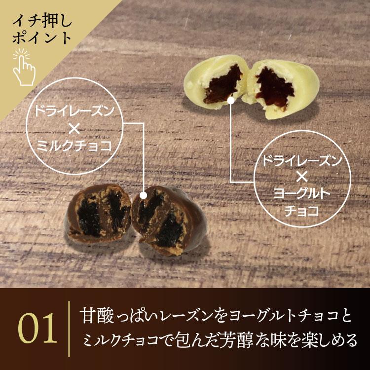芳醇！／レーズンチョコボールミックス［チョコ＆ヨーグルト］500g